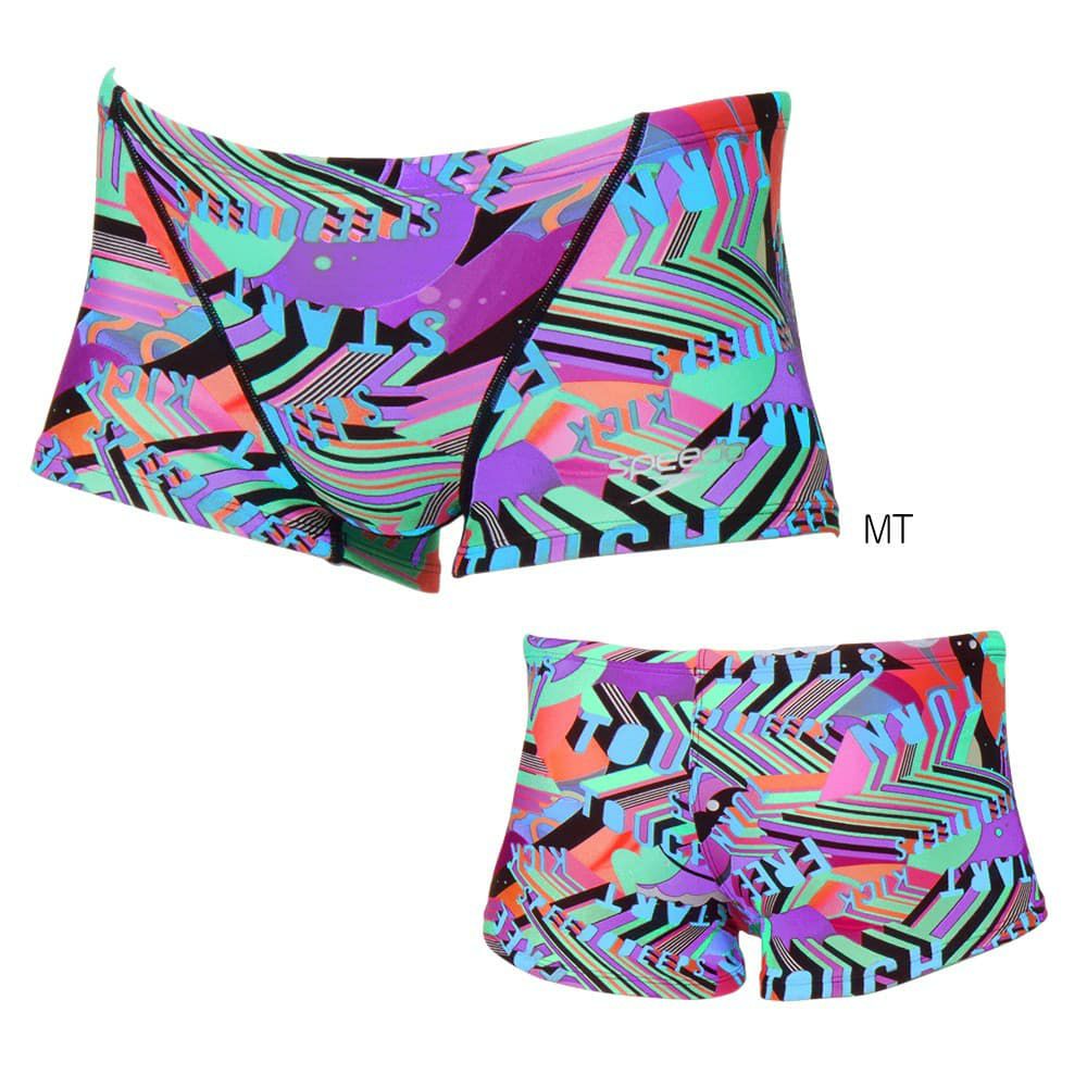 スピードSPEEDO競泳水着練習用水着メンズワーディングストライプスターンズボックスENDURANCEECO競泳練習水着2026年春夏モデルST52606