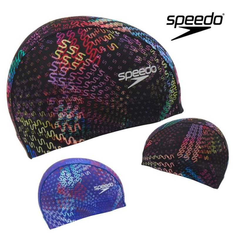 スピードSPEEDO水泳モノグラムジャパン3メッシュキャップスイムキャップ水泳小物2026年春夏モデルSE12608
