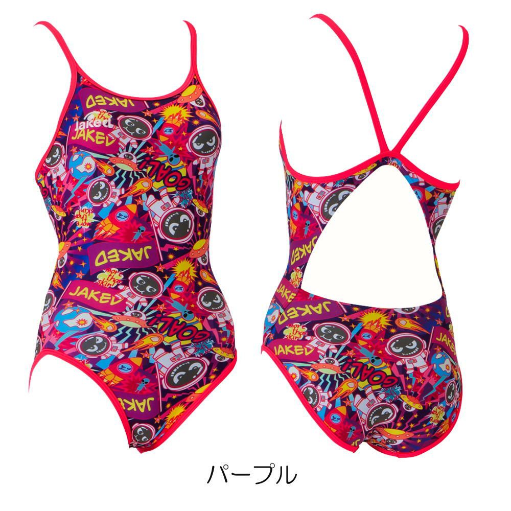 Jakedジャケッド競泳水着練習用水着レディースJ-FORTEXジェイ・フォルテックスハイパーバックスーツ競泳練習水着830364F