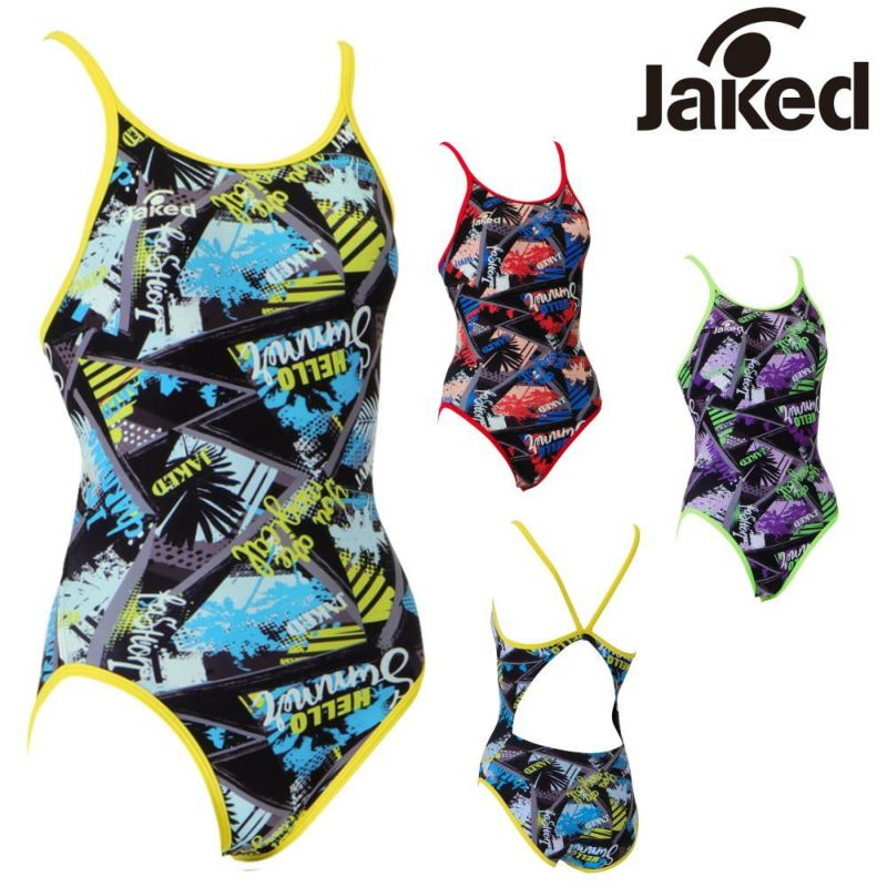 Jakedジャケッド競泳水着練習用水着レディースJ-FORTEXジェイ・フォルテックスハイパーバックスーツ競泳練習水着830370F