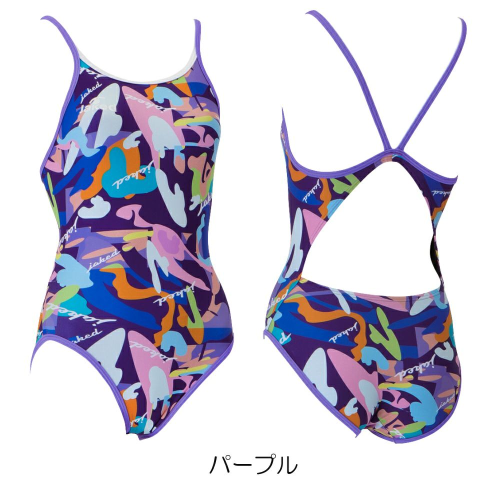 Jakedジャケッド競泳水着練習用水着レディースJ-FORTEXジェイ・フォルテックスハイパーバックスーツ競泳練習水着830372F