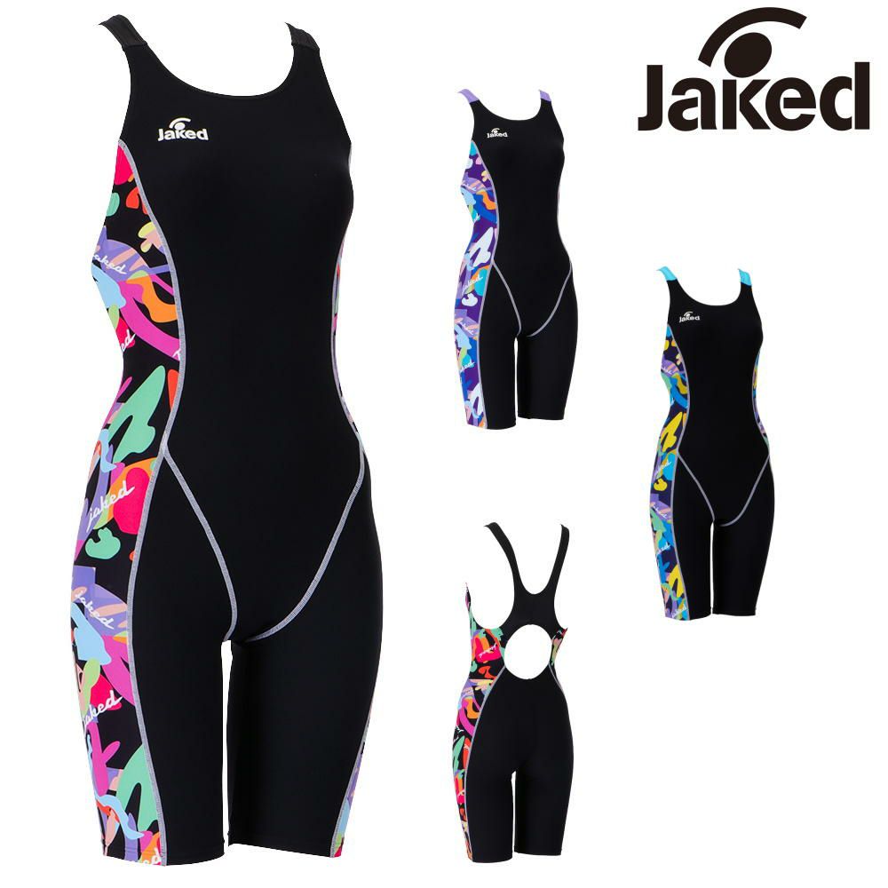 Jakedジャケッド競泳水着練習用水着レディースJ-FORTEXジェイ・フォルテックスレッグスーツ競泳練習水着830384F