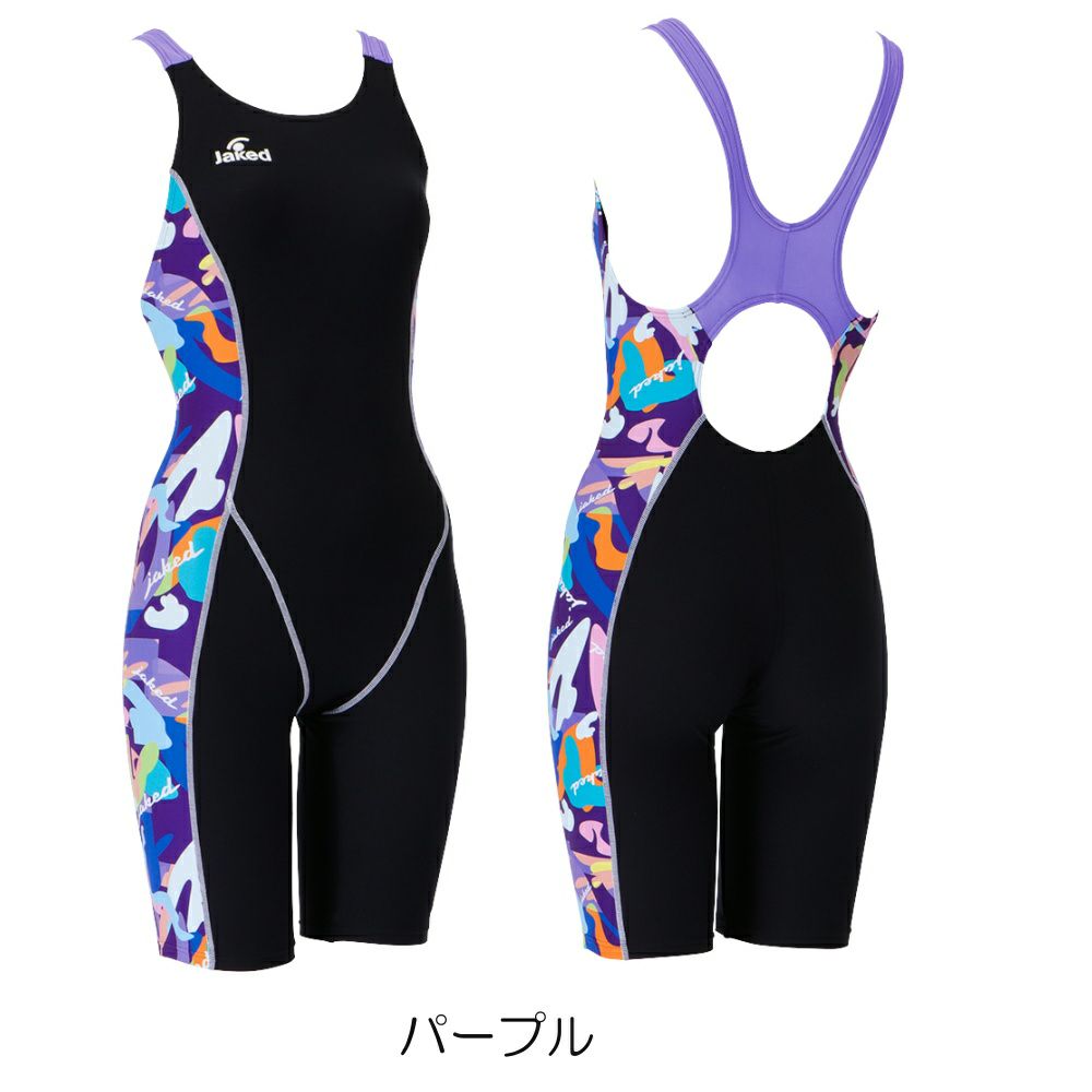 Jakedジャケッド競泳水着練習用水着レディースJ-FORTEXジェイ・フォルテックスレッグスーツ競泳練習水着830384F