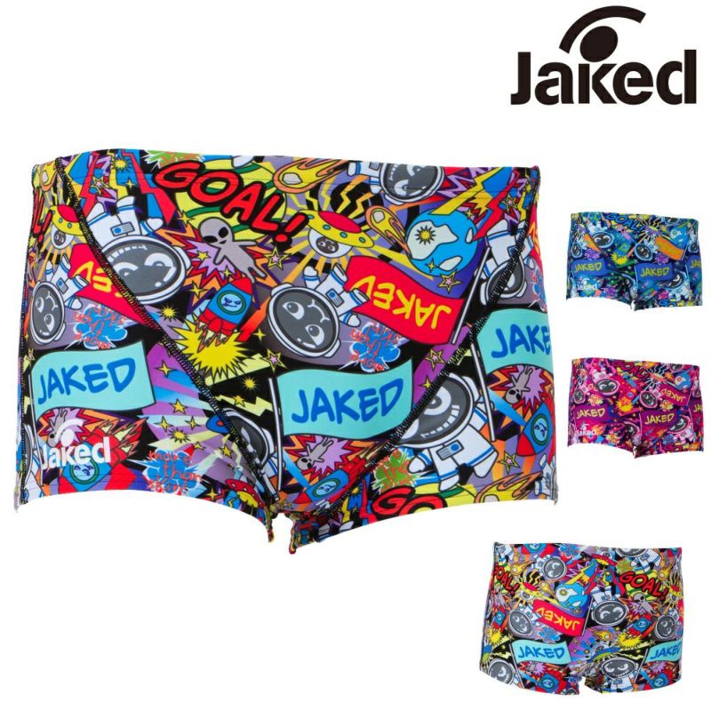 Jakedジャケッド競泳水着練習用水着メンズJ-FORTEXジェイ・フォルテックスショートスパッツ競泳練習水着830388F