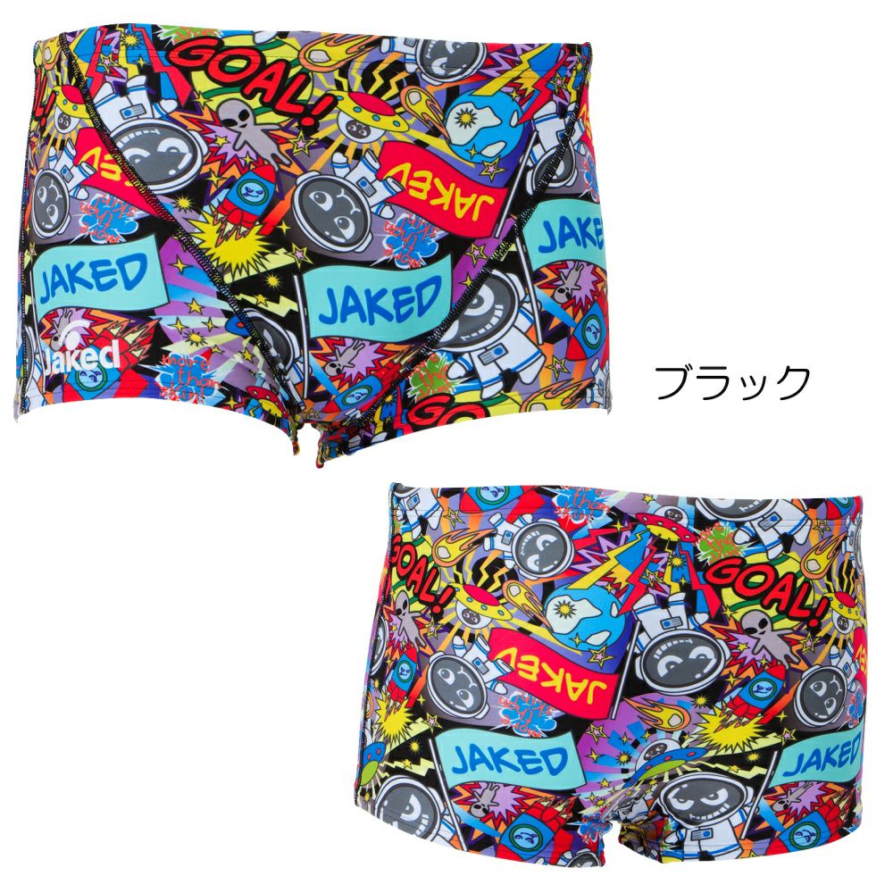 Jakedジャケッド競泳水着練習用水着メンズJ-FORTEXジェイ・フォルテックスショートスパッツ競泳練習水着830388F