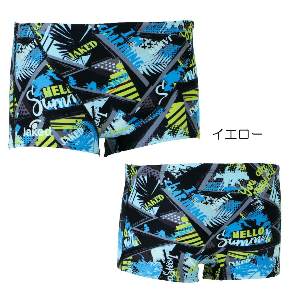 Jakedジャケッド競泳水着練習用水着メンズJ-FORTEXジェイ・フォルテックスショートスパッツ競泳練習水着830392F