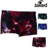 Jakedジャケッド競泳水着練習用水着メンズJ-FORTEXジェイ・フォルテックスショートスパッツ競泳練習水着830393F