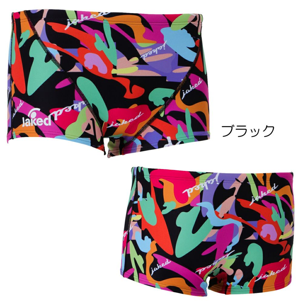 Jakedジャケッド競泳水着練習用水着メンズJ-FORTEXジェイ・フォルテックスショートスパッツ競泳練習水着830394F