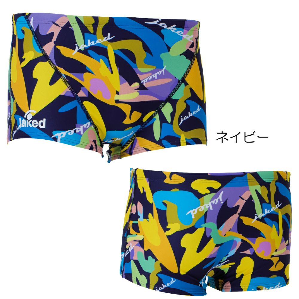 Jakedジャケッド競泳水着練習用水着メンズJ-FORTEXジェイ・フォルテックスショートスパッツ競泳練習水着830394F