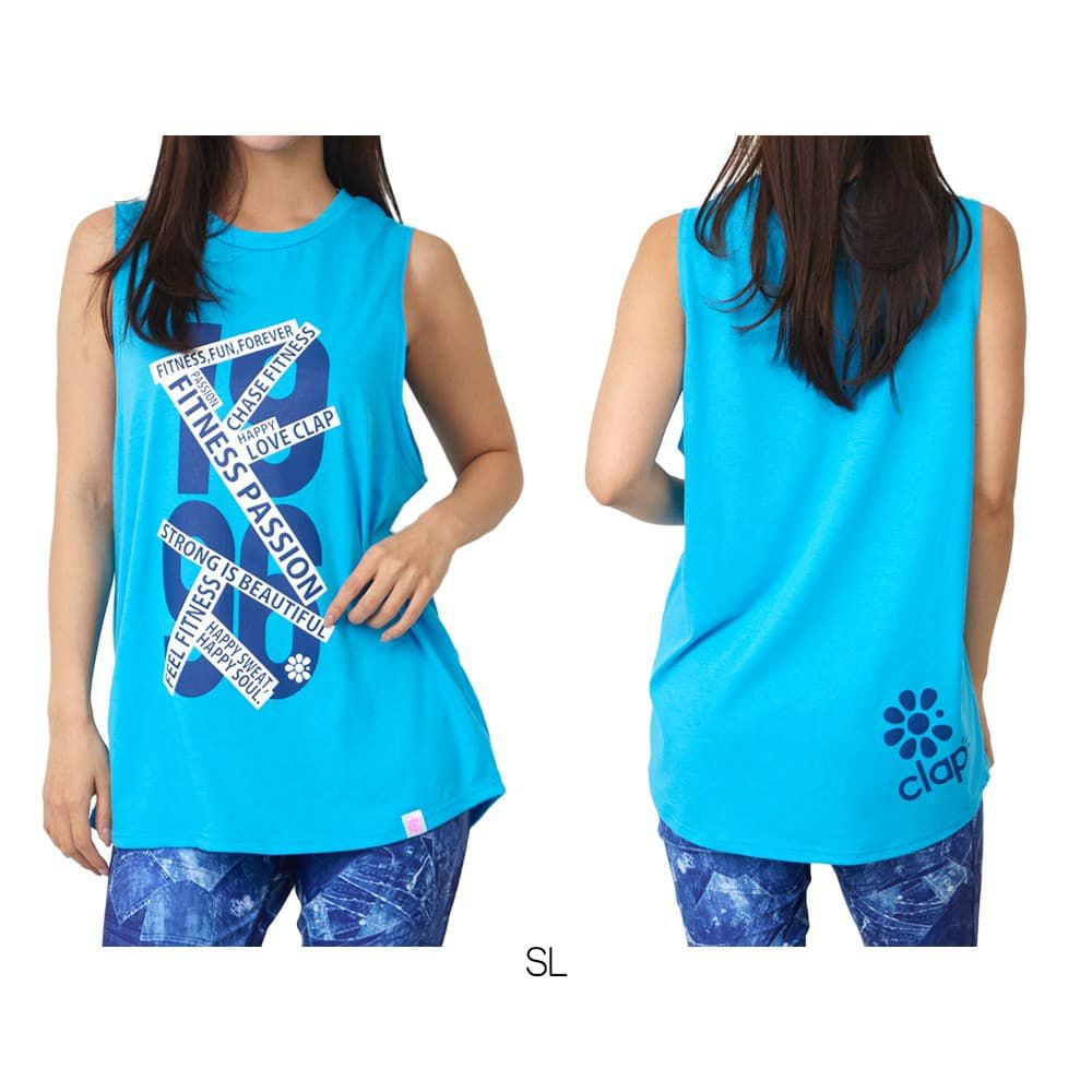 クラップCLAPクラップ1996トレーニングタンクレディーススポーツアパレルトレーニングフィットネス女性CTS25097