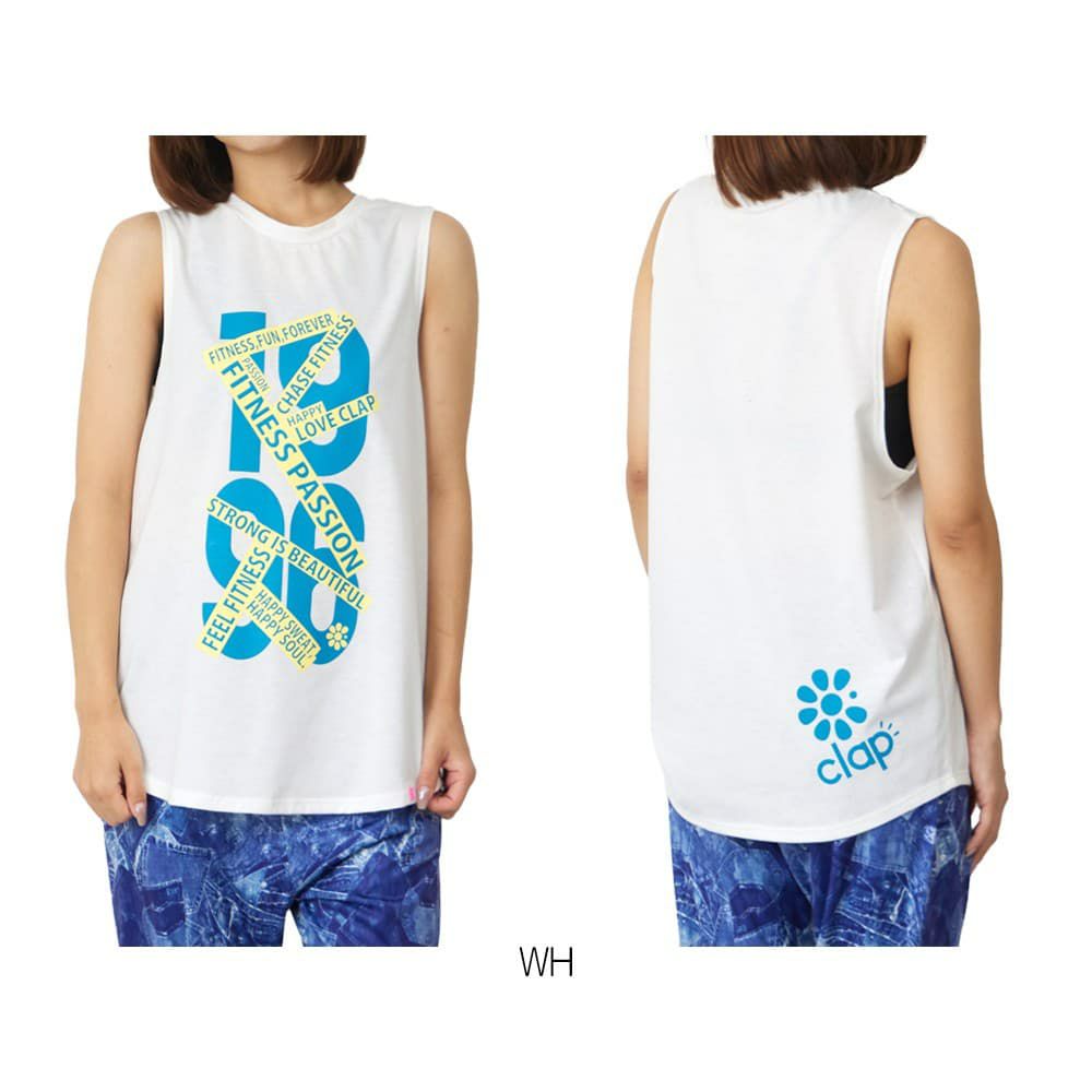 クラップCLAPクラップ1996トレーニングタンクレディーススポーツアパレルトレーニングフィットネス女性CTS25097