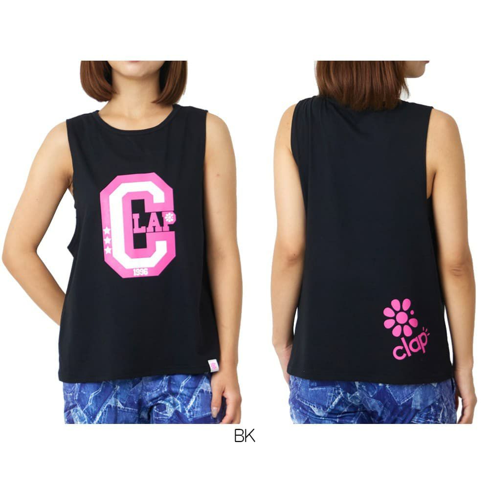 クラップCLAPシークラップボックスタンクレディーススポーツアパレルトレーニングフィットネス女性CTS25091