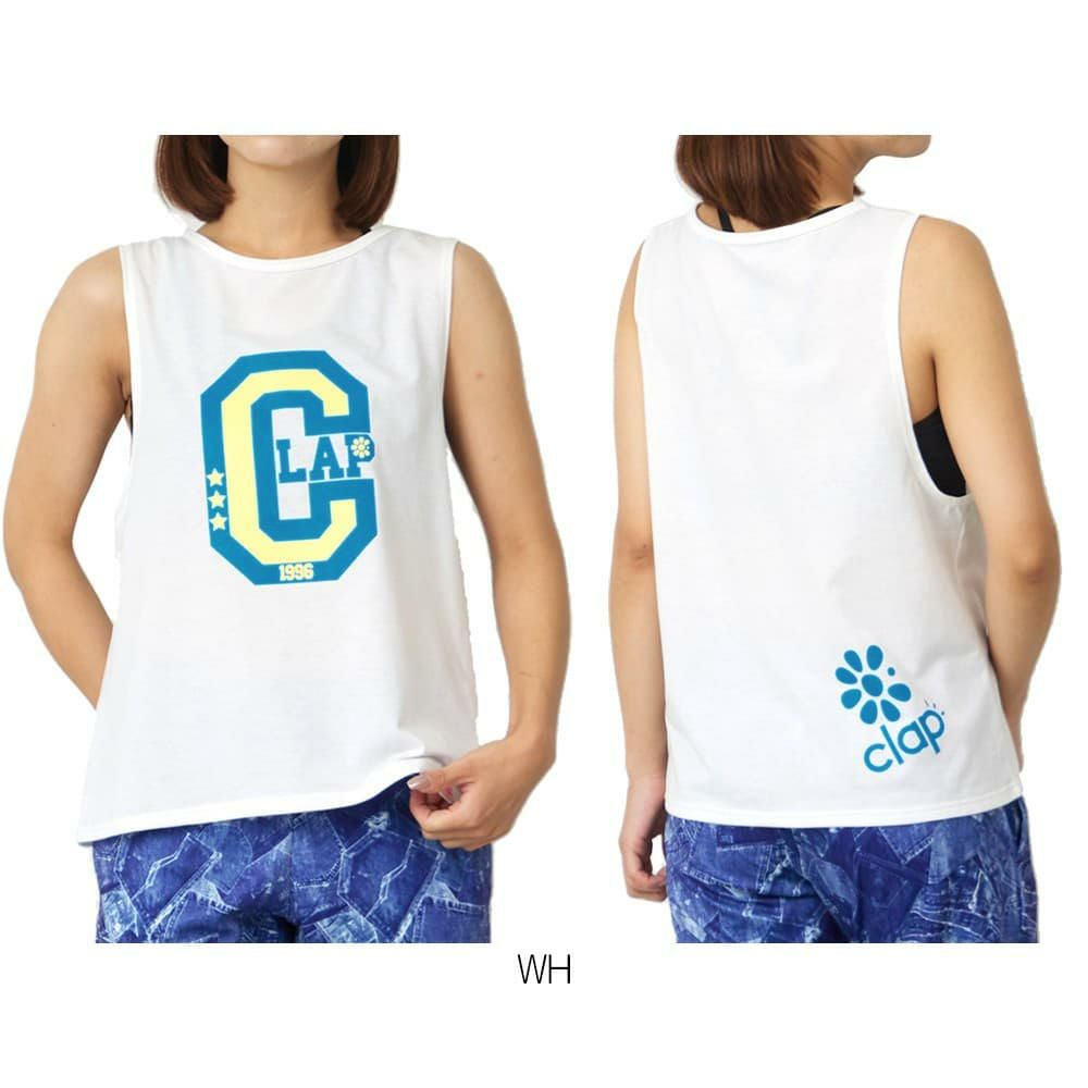 クラップCLAPシークラップボックスタンクレディーススポーツアパレルトレーニングフィットネス女性CTS25091