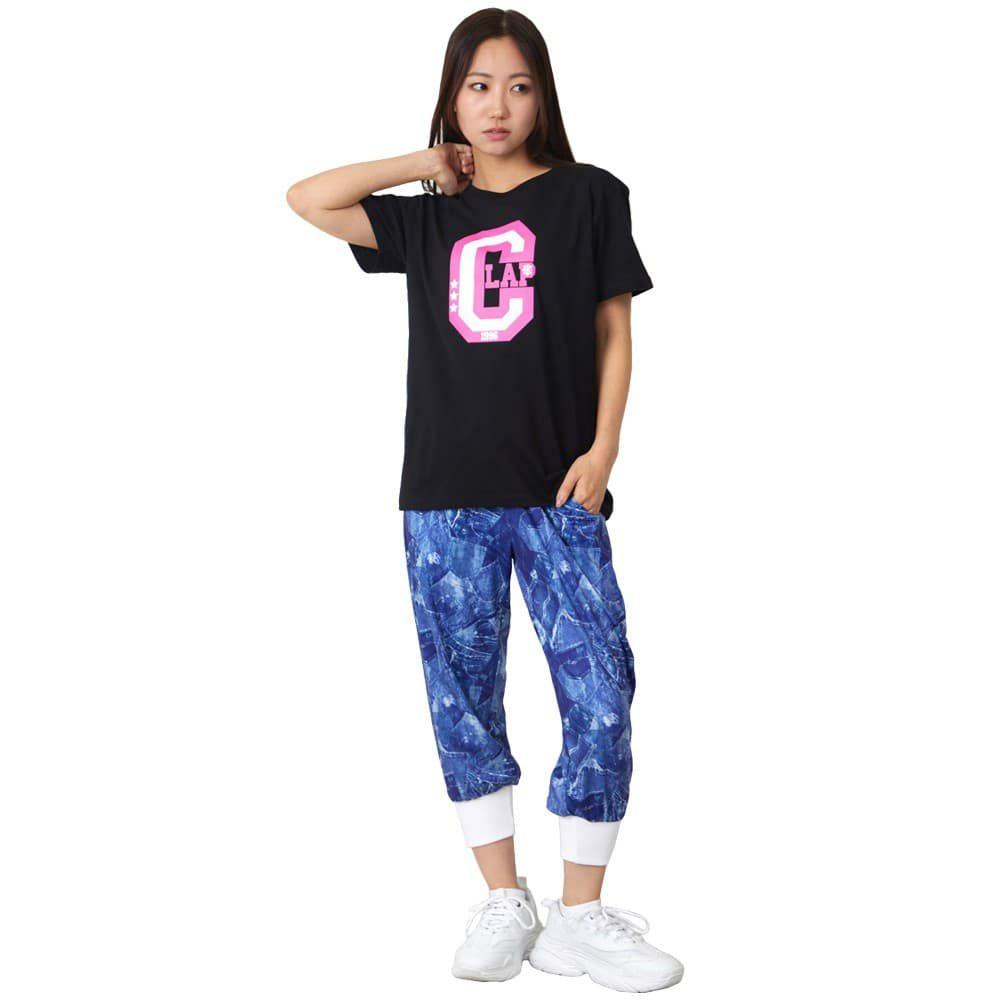 クラップCLAPシークラップティーレディーススポーツアパレルトレーニングフィットネス女性CTS25092