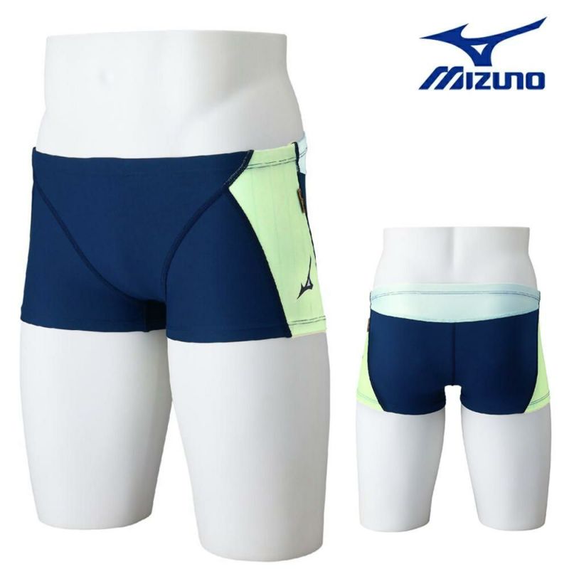 ミズノMIZUNO競泳水着練習用水着メンズエクサースーツショートスパッツEXERSUITSU-Fitダイナモーションフィット競泳練習水着N2MBB561