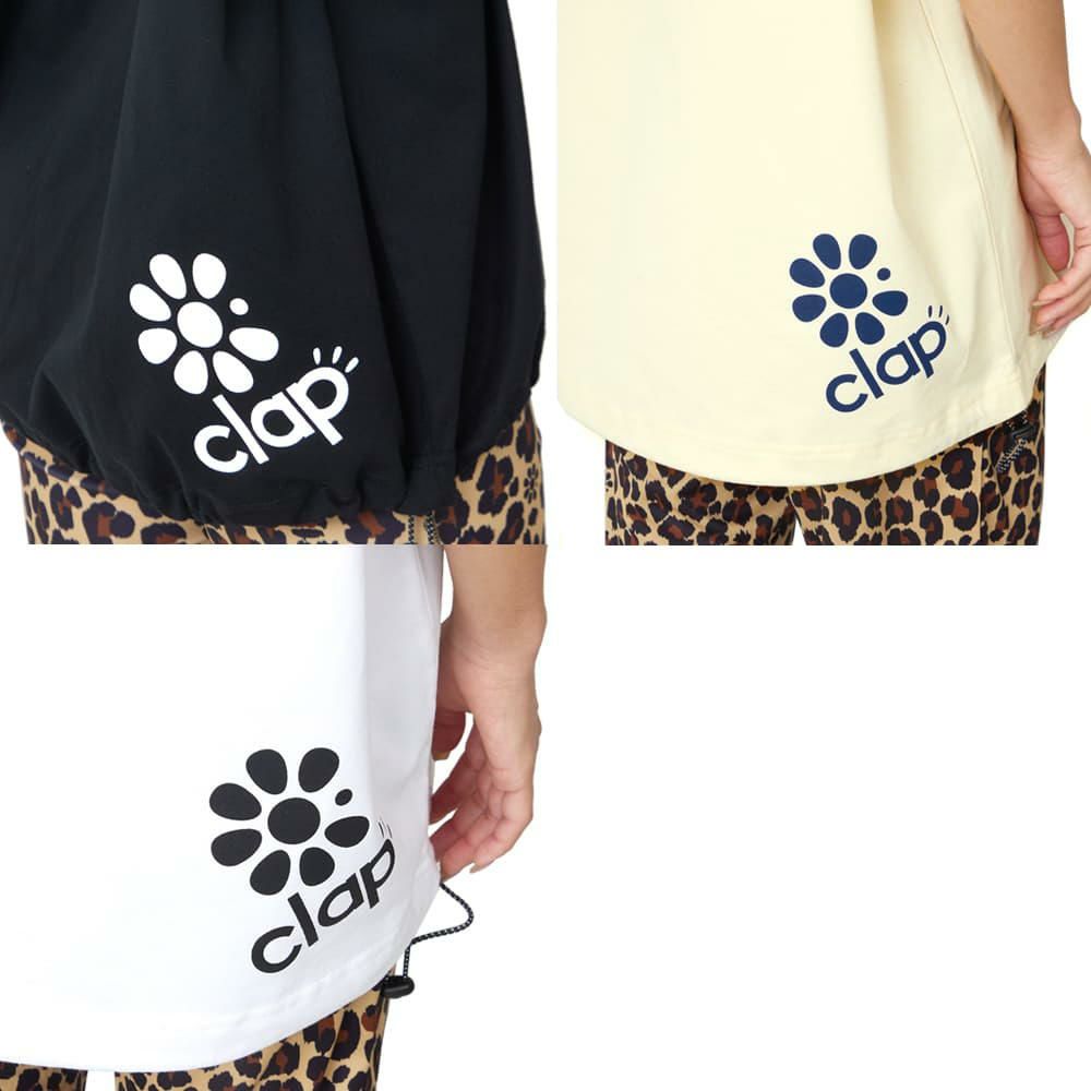 クラップCLAPスタークラップ1996コードTシャツレディーススポーツアパレルトレーニングフィットネス女性CTS26004
