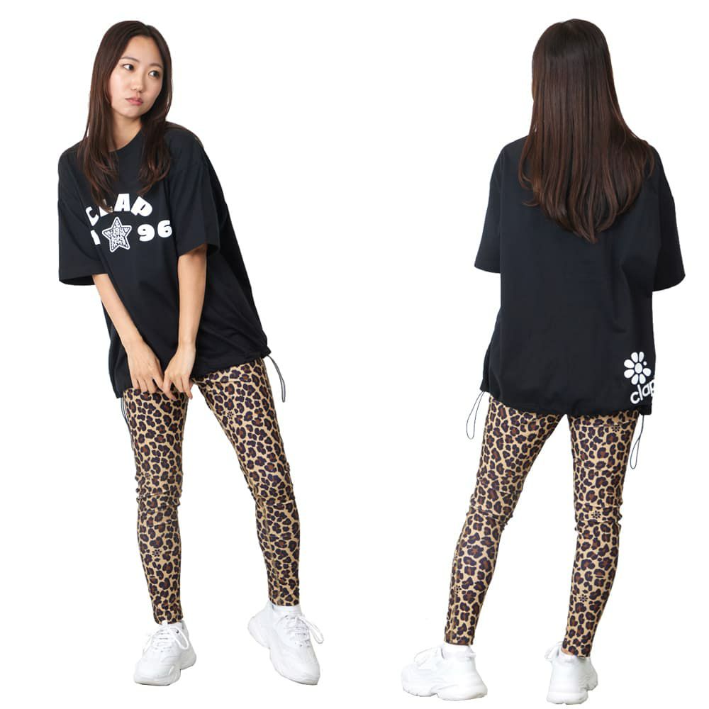 クラップCLAPスタークラップ1996コードTシャツレディーススポーツアパレルトレーニングフィットネス女性CTS26004