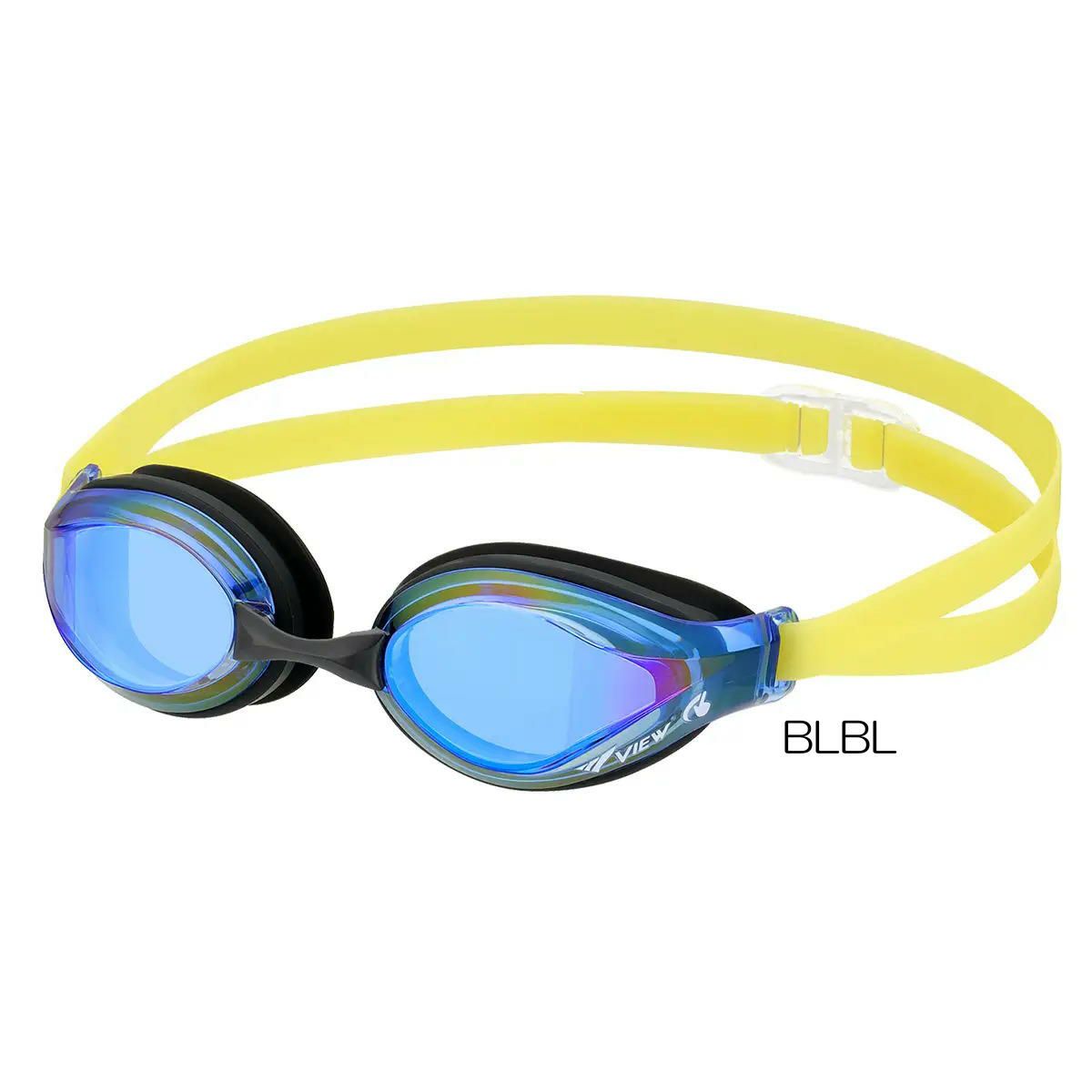 VIEWスイミングゴーグルクッション付きジュニアミラータイプTRYトライV260JSAM