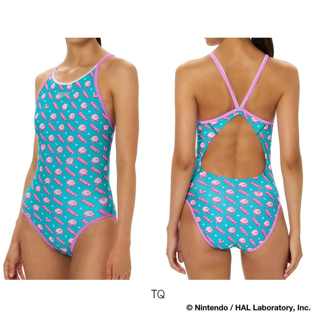 スピードSPEEDO競泳水着練習用水着レディースカービィ1アップクラシックターンズスーツENDURANCEECO競泳練習水着2026年春夏モデルSTW02603