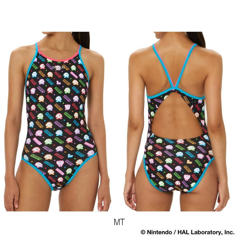 スピードSPEEDO競泳水着練習用水着レディースカービィ1アップクラシックターンズスーツENDURANCEECO競泳練習水着2026年春夏モデルSTW02603