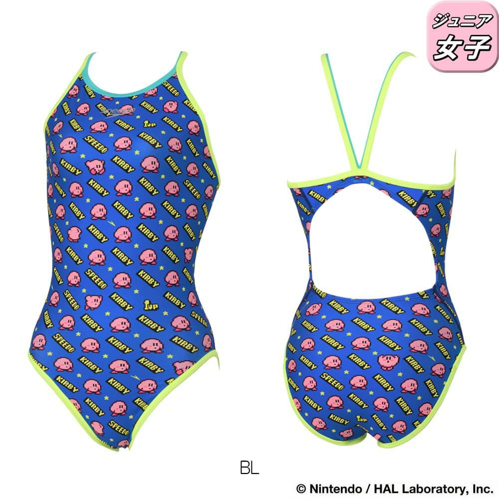 スピードSPEEDO競泳水着練習用水着ジュニア女子カービィ1アップクラシックターンズスーツENDURANCEECO競泳練習水着2026年春夏モデルSTG02603