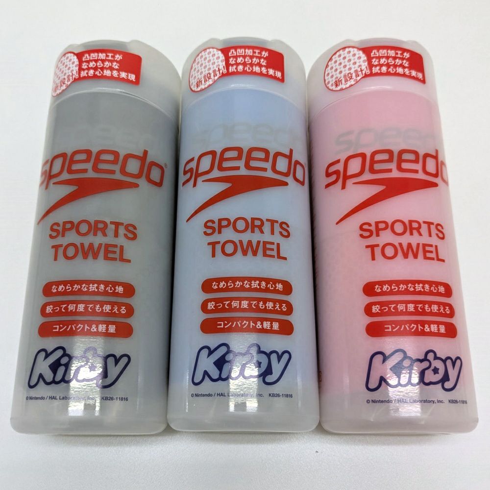 スピードSPEEDO水泳カービィセームタオル2026年春夏モデルSE62601